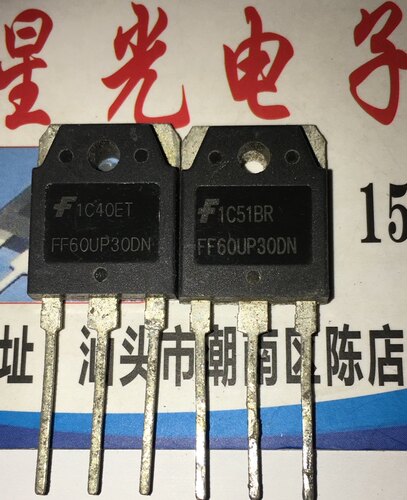 原装进口拆机 FF60UP30DN F60UP30DN TO-247 60A300V快恢复整流管