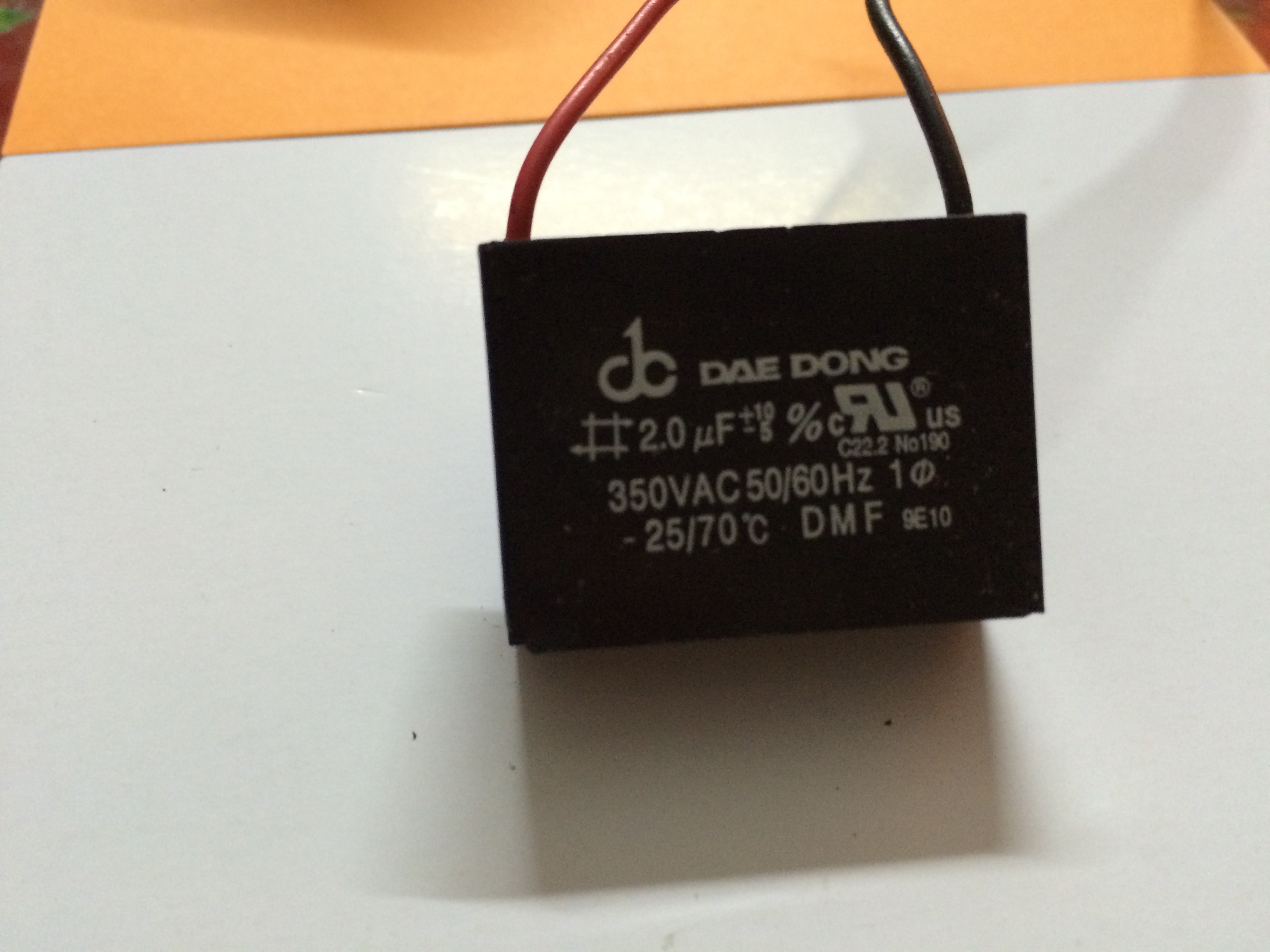 风扇电容350ACv2.0uf