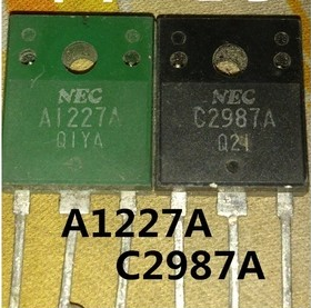 原装进口拆机 A1227 C2987 2SA1227A 2SC2987A 功放配对管 6元/对