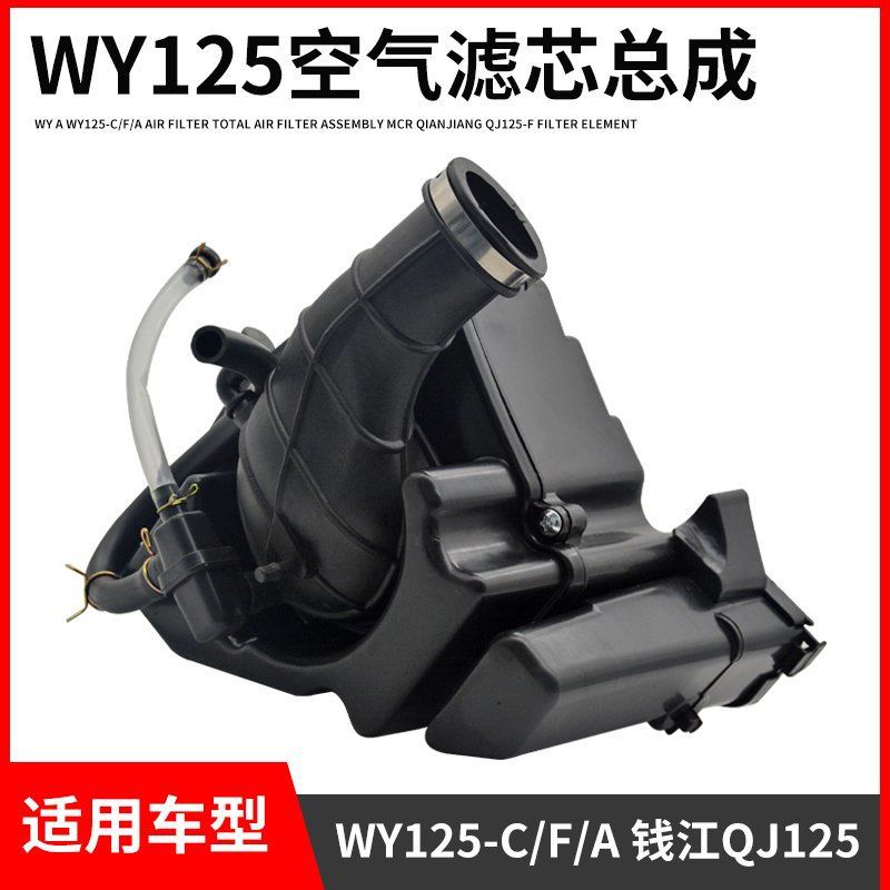 摩托车空气滤清器 适用于WY125-C-F-A钱江QJ125MCR过滤器滤芯总成