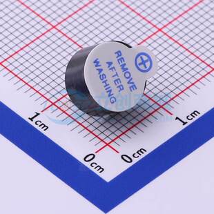 蜂鸣器 HNB09A05 插件,D=9mm φ9*5.5mm电磁式 5V 有源 3kHz 85dB