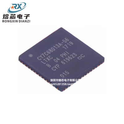 原装正品 CY7C68013A-56LTXC CY7C68013A QFN56 USB微控制芯片IC