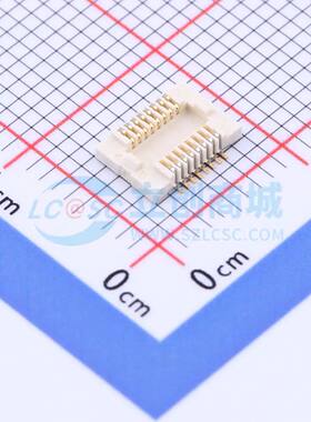 AXK5F16347YG SMD,P=0.5mm 板对板与背板连接器  全新原装 电子元