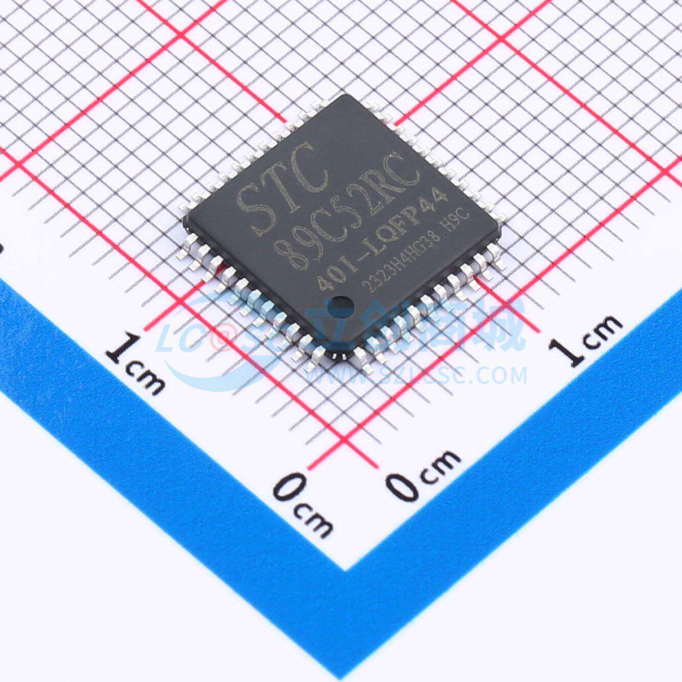 STC89C52RC-40I-LQFP44 全新原装 51系列微控制器MCU单片机IC芯片