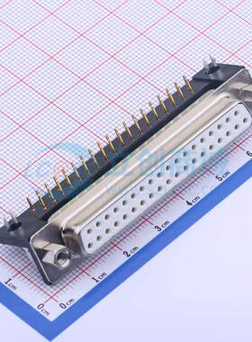 D-Sub/VGA连接器 FDM3701-F0DB101W1KC 弯插 母 37P 电子元器件