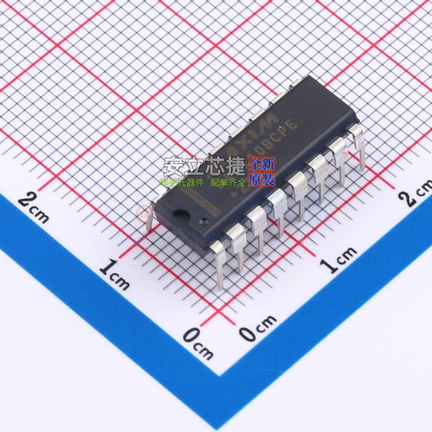模数转换芯片ADC MAX110BCPE+ PDIP-16 MAXIM(美信) 电子元件配单