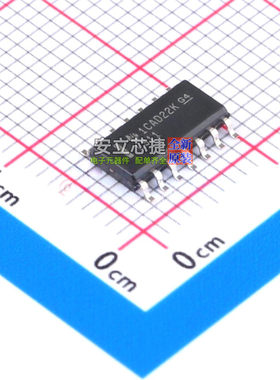 逻辑门 SN74LS11DR SOIC-14 TI/德州 电子元器件配单全新原装