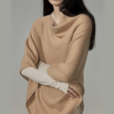 一件百搭利器外套羊毛套头披肩