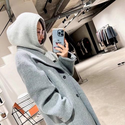 百搭韩风秋冬简约女主人围脖帽