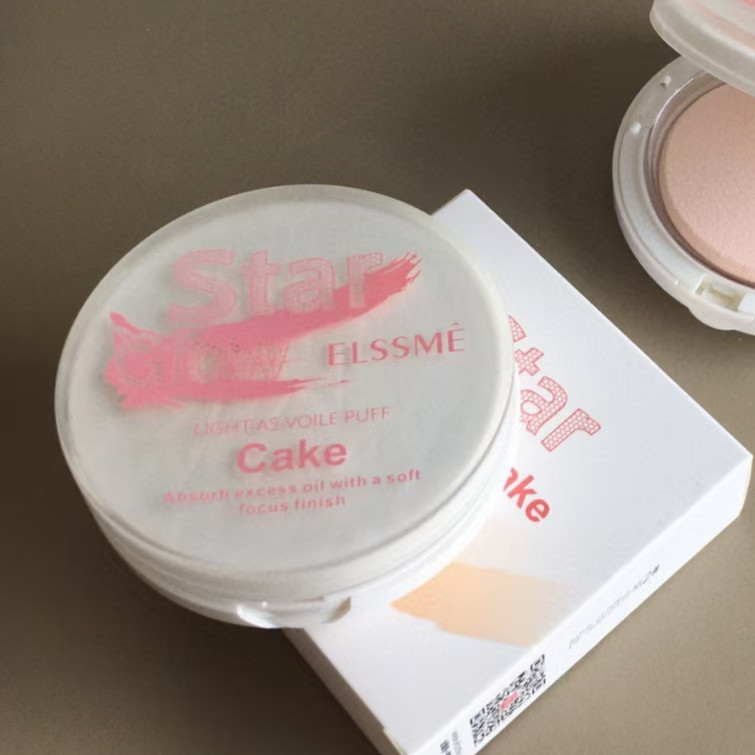忆自美粉饼适用干湿两用修容控油