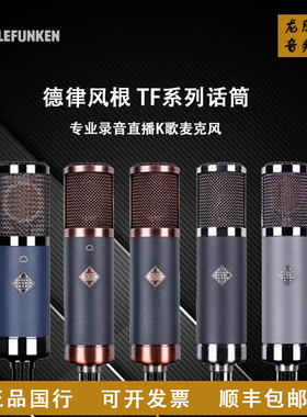 TELEFUNKEN德律风根M80TF11电容话筒TF29/TF47/51录音直播麦克风