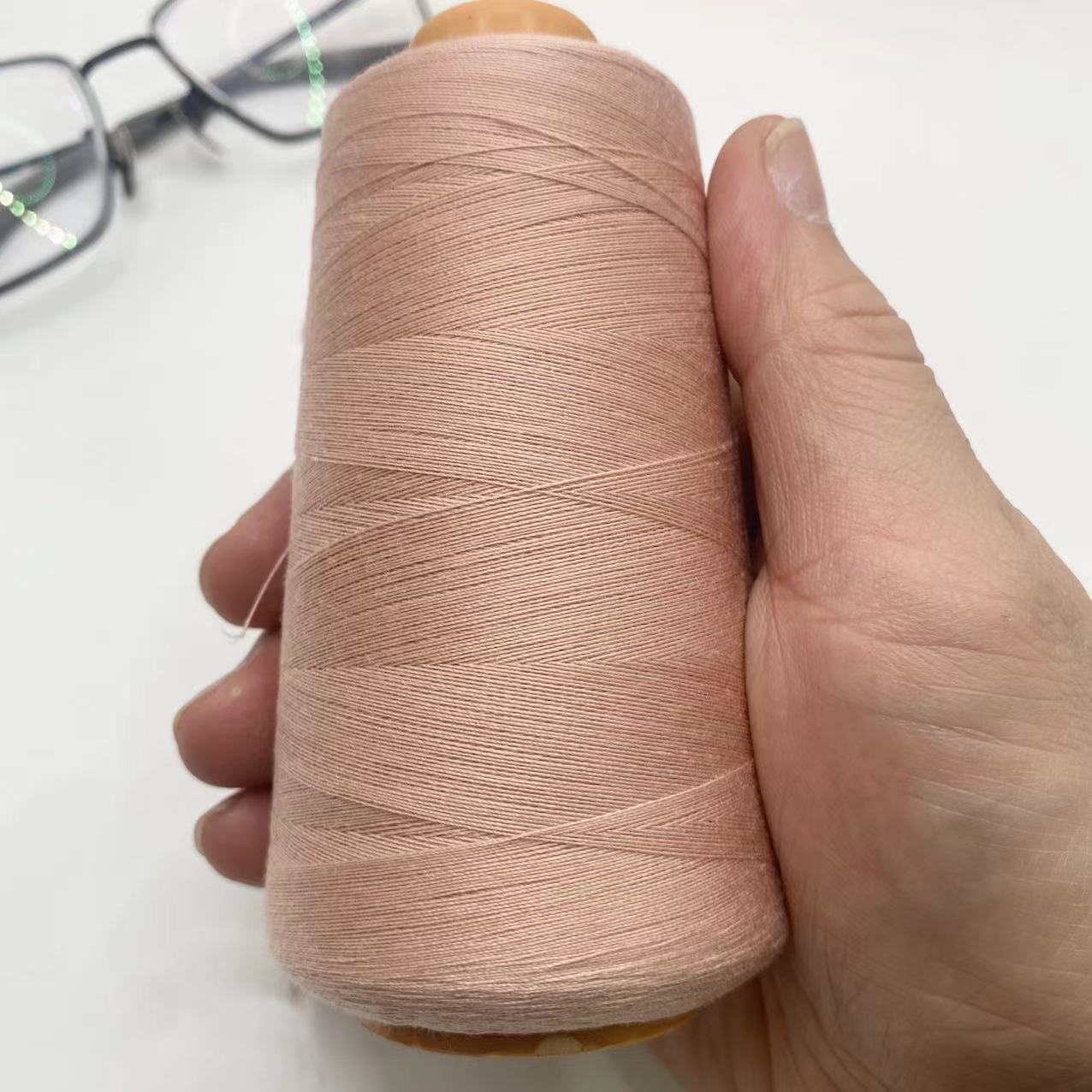 卡其红402宝塔线细线家用老式缝纫机线手工缝纫涤纶缝衣线针线