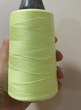 浅黄绿缝纫细线家用402涤纶老式缝纫机手工缝衣平车线大卷