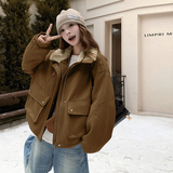 现货冬季新款皮毛外套1536644P200K288，女装短外套，艾青服饰