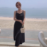 大货仿醋酸缎面吊带连衣裙女高端内搭打底外穿2C015142P85控13，女装连衣裙，艾青服饰