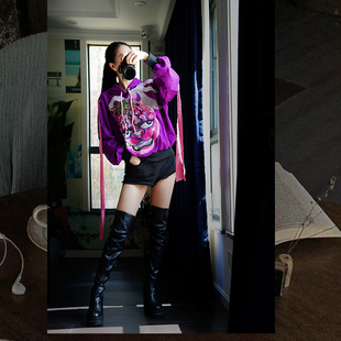 27件 此岸歌声 均码 豹头卫衣 原创设计店—热烈又妩媚