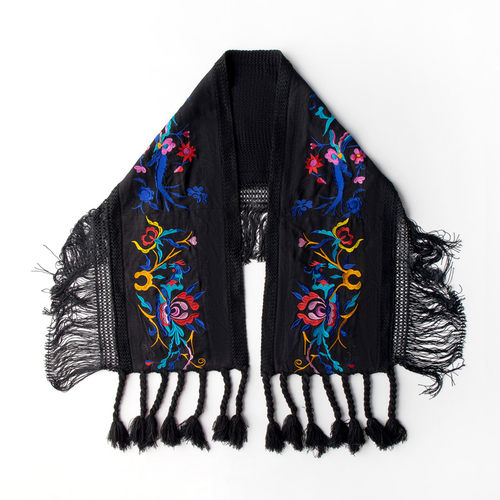 此岸歌声原创设计推荐大流苏围巾