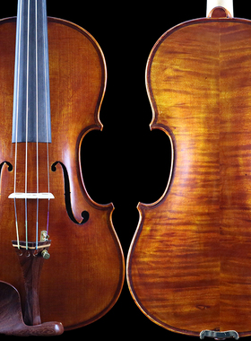 耿国生小提琴纯手工欧料定制学院级100367专业演奏级小提琴可收藏