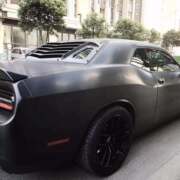 道奇挑战者后百叶窗 后窗户遮阳挡 炫酷车窗档 -5icoolcar