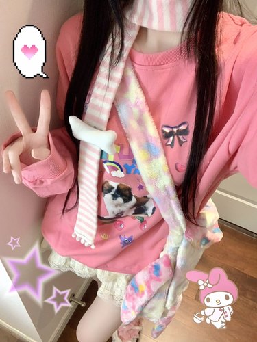 Ruibbit自制彩色小狗卫衣