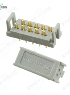 7810-0000PR[连接器CONN DIP HDR IDC 10P VERT]
