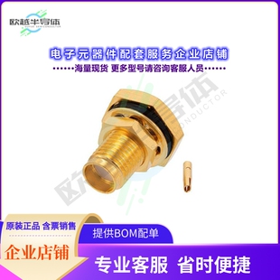 Connec PE44697 Mount Bulkhead 连接器SMA Female