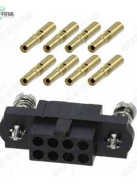 M80-4610805[连接器CONN RCPT 8P CRIMP 24-28AWG GOLD]