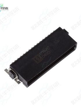 1714917[连接器CONN HEADER 1.27MM 32POS SMD RA]