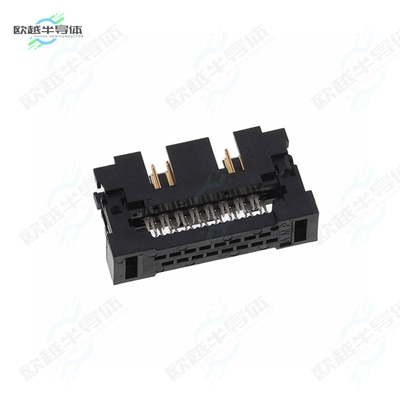 1-111446-6[连接器CONN PLUG 16P IDC 26-28AWG GOLD]