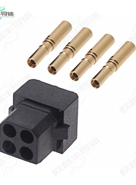 M80-7880405[连接器CONN RCPT 4P CRIMP 28-32AWG GOLD]