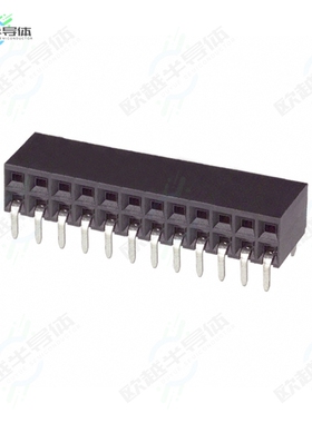 535512-3[连接器CONN RCPT 24POS 0.1 GOLD PCB R/A]