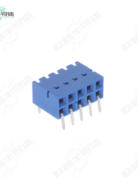 89883-305LF[连接器CONN RCPT 10POS 0.1 GOLD PCB R/A]