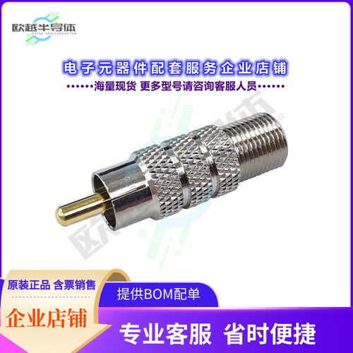 FJ-RCAP[连接器COAX ADAPT RCA TO F]