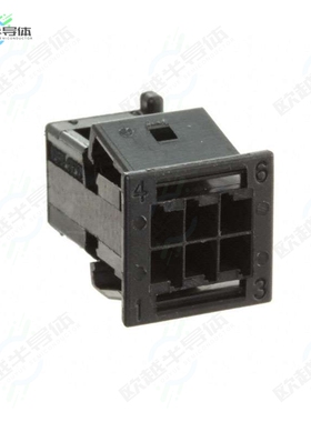 1-968291-2[连接器CONN RCPT HSG 6POS 2.54MM]