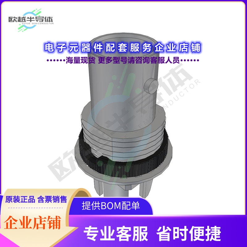 BNC7T-J-P-GN-ST-EM2D[连接器CONN BNC JACK STR 75OHM EDGE MNT]