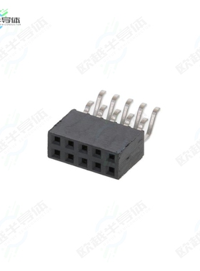 SMH-105-02-L-D[连接器CONN RCPT 10POS 0.1 GOLD SMD R/A]