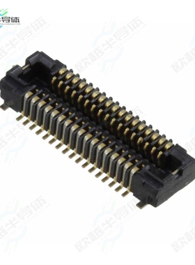 AXT334124[连接器CONN SOCKET 34POS SMD GOLD]