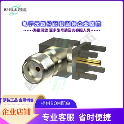 PCB.SMAFRA.NI[连接器SMA(F)RA FOR PCB MOUNT NI PLATIN]