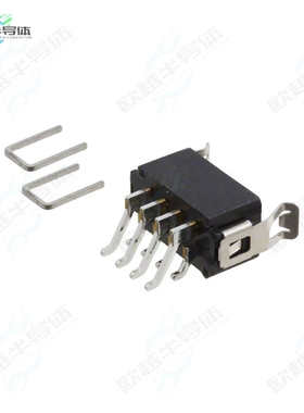 M80-6660842[连接器CONN HEADER SMD R/A 8POS 2MM]