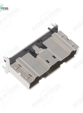 2324787-2[连接器CONN RCPT 74POS SMD GOLD]