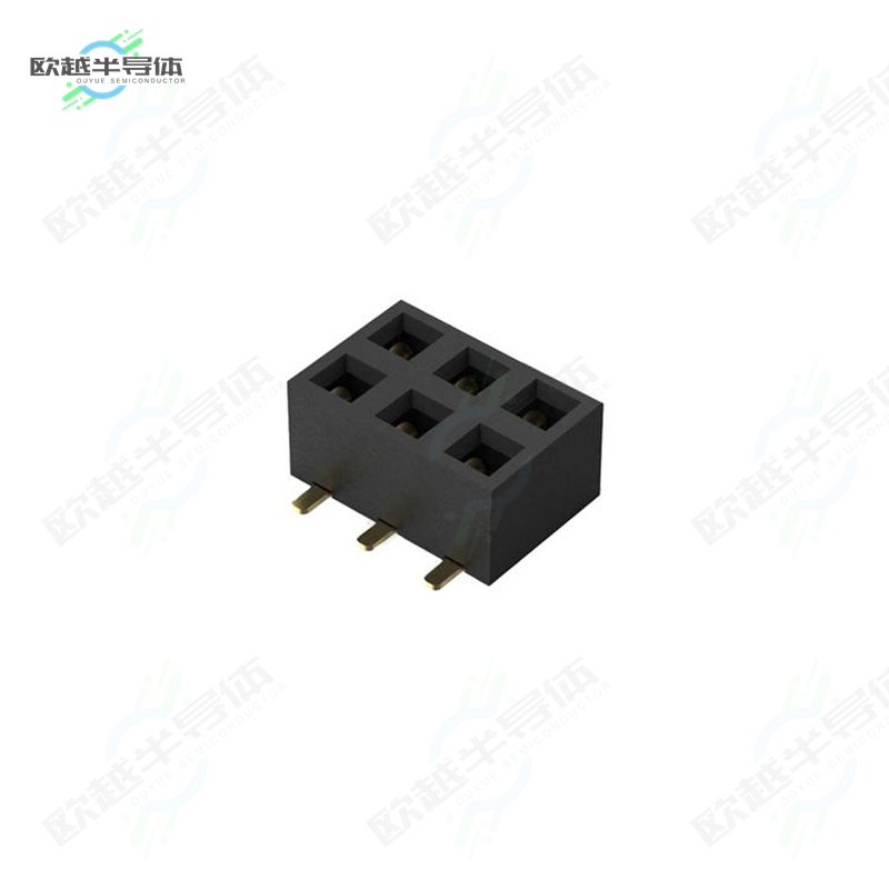 BF080-06-A-0-L-C[连接器6POS, 2MM PITCH SOCKET, DIL, SMT]