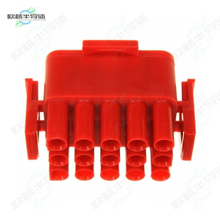连接器CONN 15POS RED HSG 480710 PLUG