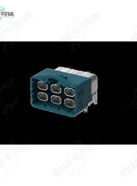 VNTBR23Z2001SR[连接器VE-NET, 2X3, RA, UNSEAL, Z CODE]