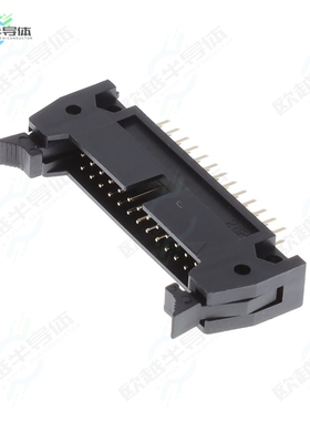 MHR-26-VUAS[连接器SHORT LATCH HEADER 26P 2.54MM PI]