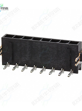 2-1445054-8[连接器CONN HEADER R/A 8POS 3MM]