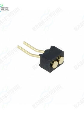 856-10-002-40-001000[连接器CONN SPRING TARGET 2POS R/A SMD]