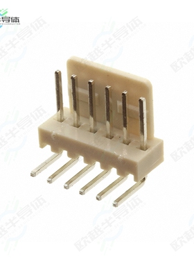 LHA-06-TRA[连接器CONN HEADER R/A 6POS 2.54MM]