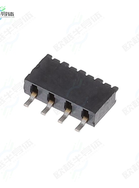 MMS-104-02-F-SH-TR[连接器CONN RCPT 4P 0.079 GOLD SMD R/A]