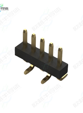 BC032-05-A-2-0200-0200-L-B[连接器5POS 1.0MM PITCH PIN HEADER