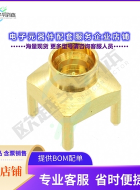 SMP-MSFD-PCT[连接器CONN SMP RCPT STR 50 OHM PCB]